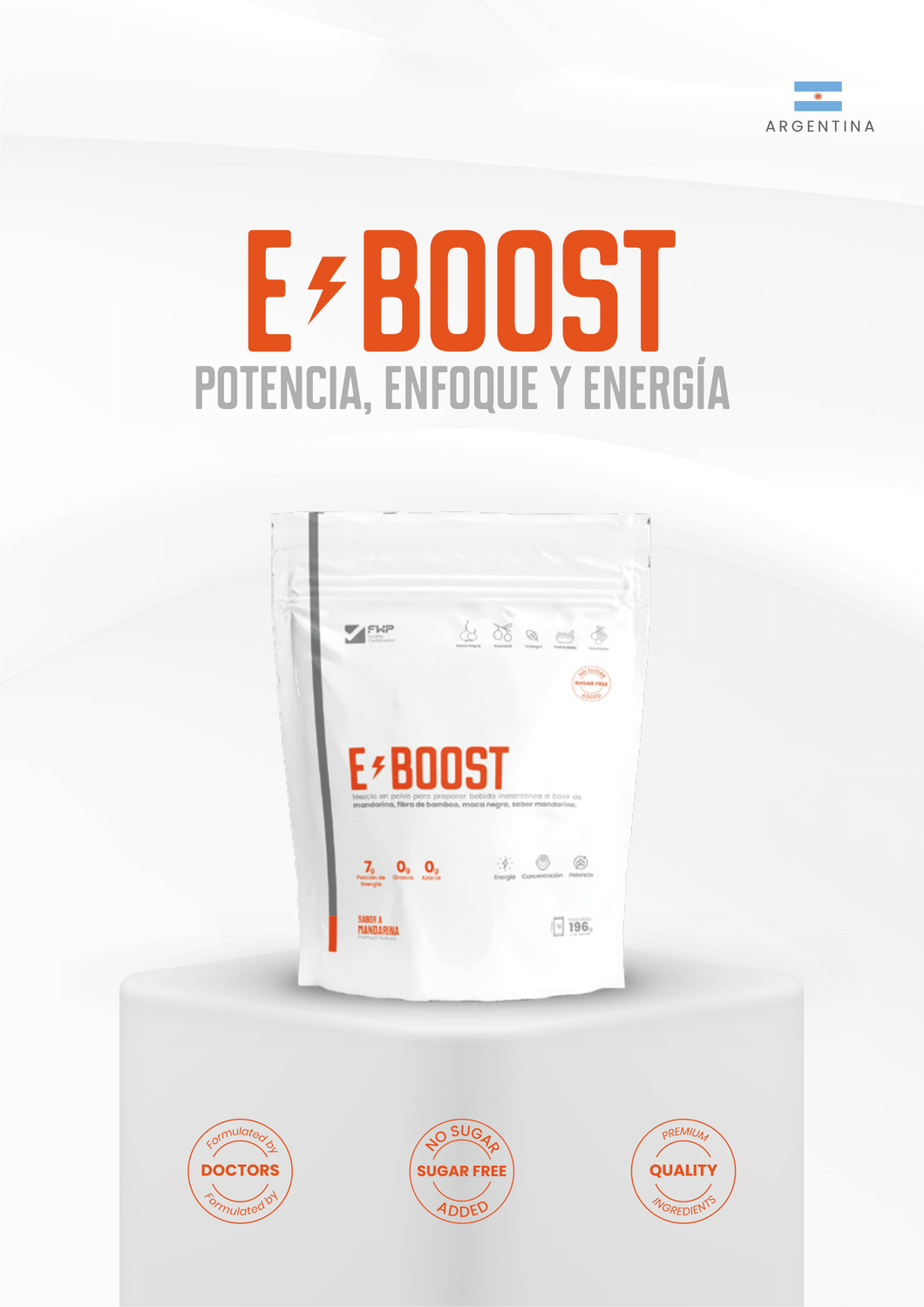 E-BOOST | Energizante Natural